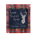 Scotstee Shop Tartan Plaid Christmas Fleece Blankets Clan Norwegian Plaid Blanket