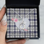 Rising Phoenix Necklace - Valentine Necklace Clan Hannay Tartan Gift for Girlfriend, Gift for My Wife Rising Phoenix Necklace
