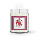 Soy Wax Candle - Buffalo Plaid Candle Crawford Modern Family Crest Tartan Plaid Soy Wax Candle, oil candle, candle handmade, wax candle, soy wax, nature wax, natural soy wax, natural soy candles, natural candle