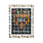 Products Personalized Gift Tartan Plaid Blanket Clan Davidson of Tulloch Dress With Christmas Cookie Baking Crew Christmas Gift Blanket, Plaid Blanket, Christmas Fleece Blanket, Christmas Blanket, Tartan Blanket, Scottish Blanket, Scotland Blanket, Family Name Blanket, Custom Blanket, Personalized Blanket