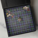 To My Beautiful Soulmate Necklace In Your Eyes I Have Found My Home Clan Fletcher Modern Tartan Crown Pendant Necklace