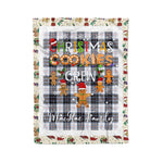 Personalized Gift Tartan Plaid Blanket Clan MacRae Dress Modern With Christmas Cookie Baking Crew Christmas Gift Blanket, Plaid Blanket, Christmas Fleece Blanket, Christmas Blanket, Tartan Blanket, Scottish Blanket, Scotland Blanket, Family Name Blanket, Custom Blanket, Personalized Blanket