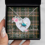Sea Turtle Necklace Gift for My Beautiful Girlfriend Valentines Necklace Clan Buchanan Hunting Tartan Blue Turtle Necklace, Valentine Necklace Gift for Girlfriend Clan Mitchell Ancient Tartan Sunflower Pendant Necklace, Scottish Tartan Jewelry, valentine necklace, necklace girlfriend, necklace for wife, cute necklaces for girlfriend, jewelry for girlfriend, to my soulmate necklace, to my future wife necklace