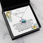 Opal Turtle Necklace - Mother-In-Law Necklace, Mother In Law Necklace Gift - Man Of My Dream Necklace From Your Daughter In Law