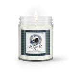 Soy Wax Candle - Buffalo Plaid Candle Clan Badge Baillie Hunting Tartan Plaid Soy Wax Candle, oil candle, candle handmade, wax candle, soy wax, nature wax, natural soy wax, natural soy candles, natural candle