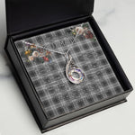 To My Beautiful Soulmate Necklace In Your Eyes I Have Found My Home Clan Grey Douglas Tartan Rising Phoenix Necklace