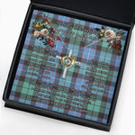 To My Beautiful Soulmate Necklace In Your Eyes I Have Found My Home Clan Mitchell Ancient Tartan Cross Dancing Necklace