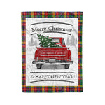Tartan Blanket Vintage Red Truck with Christmas Tree Family Scottish Clan Buchanan plaid blanket, red plaid blanket, buffalo plaid blanket, green plaid blanket, plaid fleece blanket, blue plaid blanket, red tartan blanket, tartan plaid blanket, black and white plaid blanket, , christmas plaid blanket, orange plaid blanket, tartan plaid throw blanket, pink plaid blanket, brown plaid blanket, buffalo check blanket