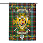 House Flag - Brodie Irish Shield Celtic Cross Tartan Garden Flag St Patrick's Day Garden Flag
