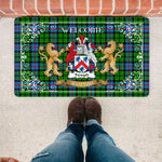 Doormat - Tartan Door Mat The Family Forsyth Modern Welcome Mat, Plaid Doormat Scottish