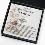 Cross Dancing Necklace - Mother-In-Law Necklace, To My Boyfriend's Mom Gift, Future Mother-In-Law Necklace