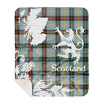 Sherpa Blanket - Tartan Blanket Thistle and Lion Scottish Clan Bell Plaid Blanket, plaid sherpa blanket queen,purple sherpa blanket,queen sherpa blanket,queen size sherpa blanket,red sherpa blanket,scottish tartan blankets,sherpa blanket,sherpa christmas blanket