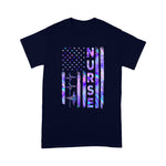 Scotstee Shop - USA Flag Nurse Proud Shirt For Women Girls Love Nursing Day 4th Of July Shirt Nurse 4th of July Shirt