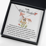 Love Dancing Necklace - Bonus Mom Necklace, Other Mother Neckalce, Gift For Bonus Mom Second Mom Necklace