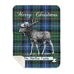 Scotstee Shop Plaid Tartan Blanket With Moose Clan MacRae Hunting Ancient Plaid Blanket, plaid blanket australia,plaid blanket canada,plaid christmas blanket,plaid fleece sherpa blanket,plaid sherpa blanket canada,plaid sherpa blanket lipstick,plaid sherpa blanket pink,plaid sherpa blanket queen