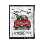 Tartan Blanket Vintage Red Truck with Christmas Tree Family Scottish Clan Donnachaidh Robertson Green plaid blanket, red plaid blanket, buffalo plaid blanket, green plaid blanket, plaid fleece blanket, blue plaid blanket, red tartan blanket, tartan plaid blanket, black and white plaid blanket, , christmas plaid blanket, orange plaid blanket, tartan plaid throw blanket, pink plaid blanket, brown plaid blanket, buffalo check blanket