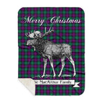 Scotstee Shop Plaid Tartan Blanket With Moose Clan MacArthur of Milton Plaid Blanket, plaid blanket australia,plaid blanket canada,plaid christmas blanket,plaid fleece sherpa blanket,plaid sherpa blanket canada,plaid sherpa blanket lipstick,plaid sherpa blanket pink,plaid sherpa blanket queen