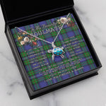 Sea Turtle Necklace To My Beautiful Soulmate Necklace In Your Eyes I Have Found My Home Clan Robertson Hunting Modern Tartan Blue Turtle Necklace
