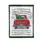 Tartan Blanket Vintage Red Truck with Christmas Tree Family Scottish Clan Morrison plaid blanket, red plaid blanket, buffalo plaid blanket, green plaid blanket, plaid fleece blanket, blue plaid blanket, red tartan blanket, tartan plaid blanket, black and white plaid blanket, , christmas plaid blanket, orange plaid blanket, tartan plaid throw blanket, pink plaid blanket, brown plaid blanket, buffalo check blanket