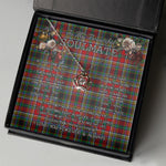 To My Beautiful Soulmate Necklace In Your Eyes I Have Found My Home Clan Anderson Of Arbrake Tartan Crown Pendant Necklace