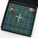 To My Beautiful Soulmate Necklace In Your Eyes I Have Found My Home Clan Keith Ancient Tartan Cross Dancing Necklace