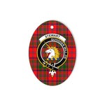 Stewart of Appin Scottish Clan Plaid Ornament Gift. Christmas Tree Ornament Stewart of Appin Clan Tartan Ornament,  ceramic ornament, personalized christmas ornaments, christmas tree ornaments, christmas door decorations, Plaid Ornament, Tartan Ceramic Ornament