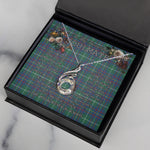 To My Beautiful Soulmate Necklace In Your Eyes I Have Found My Home Clan Inglis Ancient Tartan Rising Phoenix Necklace