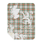 Sherpa Blanket - Tartan Blanket Thistle and Lion Scottish Clan Grant of Auchnarrow Plaid Blanket, plaid sherpa blanket queen,purple sherpa blanket,queen sherpa blanket,queen size sherpa blanket,red sherpa blanket,scottish tartan blankets,sherpa blanket,sherpa christmas blanket