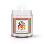 Soy Wax Candle - Buffalo Plaid Candle Bruce Ancient Family Crest Tartan Plaid Soy Wax Candle, oil candle, candle handmade, wax candle, soy wax, nature wax, natural soy wax, natural soy candles, natural candle