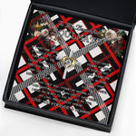 To My Beautiful Soulmate Necklace In Your Eyes I Have Found My Home Clan Home Tartan Cross Dancing Necklace