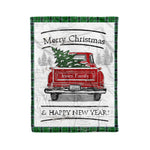 Tartan Blanket Vintage Red Truck with Christmas Tree Family Scottish Clan Innes Hunting plaid blanket, red plaid blanket, buffalo plaid blanket, green plaid blanket, plaid fleece blanket, blue plaid blanket, red tartan blanket, tartan plaid blanket, black and white plaid blanket, , christmas plaid blanket, orange plaid blanket, tartan plaid throw blanket, pink plaid blanket, brown plaid blanket, buffalo check blanket