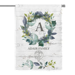 Scotstee Shop - Personal Name Monogram Clan Adair Tartan Garden Flag Family Name Scottish