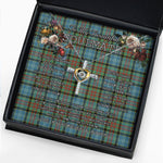To My Beautiful Soulmate Necklace In Your Eyes I Have Found My Home Clan Paisley Tartan Cross Dancing Necklace