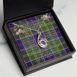 To My Beautiful Soulmate Necklace In Your Eyes I Have Found My Home Clan Whitelaw Modern Tartan Rising Phoenix Necklace