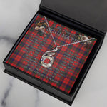 To My Beautiful Soulmate Necklace In Your Eyes I Have Found My Home Clan Robertson Tartan Rising Phoenix Necklace