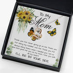 Love Dancing Necklace - Mom Necklace, To My Mom Gift Necklace, Mother's Day Cute Gift For Mom, Mother Daughter Necklace
