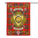 House Flag - Butter Irish Shield Celtic Cross Tartan Garden Flag St Patrick's Day Garden Flag