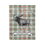 Tartan Blanket With Moose Clan Grant of Auchnarrow Plaid Blanket Tartan Plaid Fleece Blanket, Christmas Blanket, tartan blanket, plaid blanket, red plaid blanket, buffalo plaid blanket, green plaid blanket, plaid fleece blanket, blue plaid blanket, red tartan blanket, tartan plaid blanket, black and white plaid blanket, christmas plaid blanket, orange plaid blanket, tartan plaid throw blanket, pink plaid blanket, brown plaid blanket, buffalo check blanket