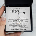 Rising Phoenix Necklace - To My Loving Mom - Important Person In My Life Mother's Day Gift From Son Necklace