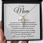 Cross Dancing Necklace - Mom Necklace - To My Mom - Love You Always And Forever