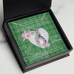 Rising Phoenix Necklace - Valentine Necklace Clan Cranstoun Ancient Tartan Gift for Girlfriend, Gift for My Wife Rising Phoenix Necklace