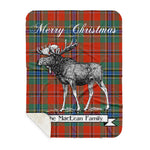Scotstee Shop Plaid Tartan Blanket With Moose Clan MacLean Of Duart Plaid Blanket, plaid blanket australia,plaid blanket canada,plaid christmas blanket,plaid fleece sherpa blanket,plaid sherpa blanket canada,plaid sherpa blanket lipstick,plaid sherpa blanket pink,plaid sherpa blanket queen