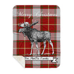 Scotstee Shop Plaid Tartan Blanket With Moose Clan MacFie Plaid Blanket, plaid blanket australia,plaid blanket canada,plaid christmas blanket,plaid fleece sherpa blanket,plaid sherpa blanket canada,plaid sherpa blanket lipstick,plaid sherpa blanket pink,plaid sherpa blanket queen
