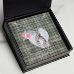 Rising Phoenix Necklace - Valentine Necklace Clan Craig Ancient Tartan Gift for Girlfriend, Gift for My Wife Rising Phoenix Necklace