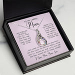 Gift For Caring Mom Form Son, To My Mom Necklace Gift For Mother's Day Phoenix Rising Necklace