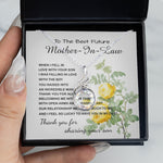 Rising Phoenix Necklace - Mother-In-Law Necklace, Thank You To Mother-In-Law Necklace Gift