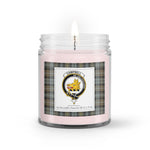 Soy Wax Candle - Buffalo Plaid Candle Clan Crest Badge Campbell Argyll Weathered Tartan Plaid Soy Wax Candle, oil candle, candle handmade, wax candle, soy wax, nature wax, natural soy wax, natural soy candles, natural candle