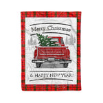 Tartan Blanket Vintage Red Truck with Christmas Tree Family Scottish Clan MacDonell Of Keppoch Modern plaid blanket, red plaid blanket, buffalo plaid blanket, green plaid blanket, plaid fleece blanket, blue plaid blanket, red tartan blanket, tartan plaid blanket, black and white plaid blanket, , christmas plaid blanket, orange plaid blanket, tartan plaid throw blanket, pink plaid blanket, brown plaid blanket, buffalo check blanket