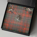 To My Beautiful Soulmate Necklace In Your Eyes I Have Found My Home Clan MacDougall Ancient Tartan Crown Pendant Necklace