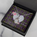 Rising Phoenix Necklace - Valentine Necklace Clan MacDonell Of Glengarry Modern Tartan Gift for Girlfriend, Gift for My Wife Rising Phoenix Necklace